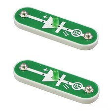 Pack of 2 Replacement Green LED for Snap Circuits 6SCD2