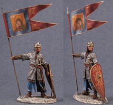 Tin toy soldiers ELITE painte 54mm.Old Russian Warrior