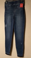 SPANX Distressed Ankle Skinny Denim Legging 20203R Medium Wash - Sz. S 128