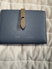 Celine Leather Wallet Womens