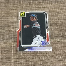 2026 Panini Donruss Baseball Clearly Rated Prospect Jayson Cunningham