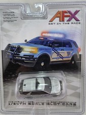 Afx Ford Police Interceptor With Drive Lights Slot Car