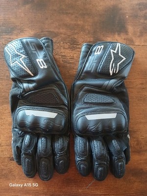 Alpinestars Motorcycle Racing SP-8 V2 Gloves X-Large Size Pre-Owned.  (1 Summer)