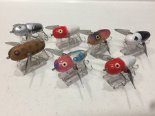 HEDDON CRAZY CRAWLER 7-piece set, Old, etc. KJ1T15 SSS77