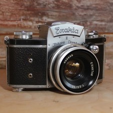 Exakta 11 Camera Jhagee Dresdan 1:2.0 f 50 653655 Lens Leather Case