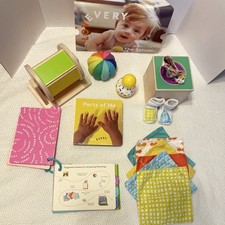 Lovevery The Senser Play Kit for Ages 5-6 month Montessori Wood Toy complete kit