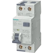 1PC SIEMENS 5SU1154-7KK10 FI/LS-PROTECTOR, TYPE A,1+N C 10A ; 5SU1154-7KK10