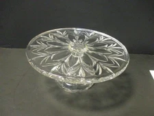 Marquis By Waterford Canterbury Crystal Cake Plate 10.75”