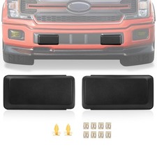Front Bumper Pad Set 18-20 Ford F-150 Matte Black