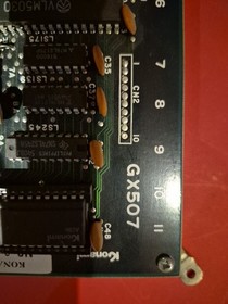 1985 Konami Jailbreak Arcade PCB (Not Tested/Working) GX507