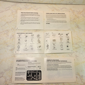 Juego completo Castlevania 1 2 3 manuales NES de colecci&oacute;n folletos de instrucciones para Nintendo