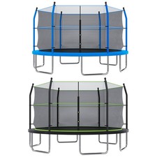 14ft Trampoline with Ladder Adults Kids Heavy Duty Outdoor Backyard Trampolines