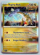 Raging Bolt 111/142 Holo Rare Stellar Crown Pokemon Card - NM