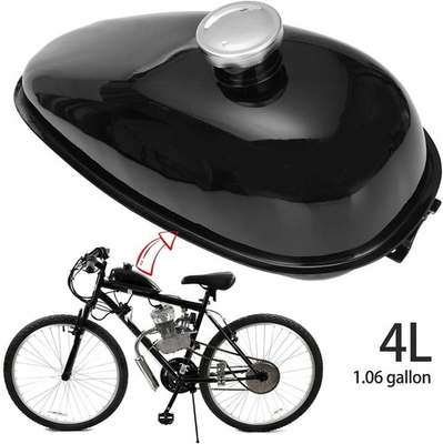 #ad 4L 1 Gal Gas Fuel Petrol Tank fit 49cc 66cc 80cc Motorized Bicycle Bike Metal US $25.97