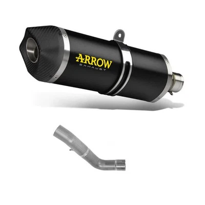 Échappement Raccord ARROW Race Tech Carbone Pour APRILIA 1000 RSV 4 R 2009-2015 - Photo 1/4