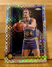 2025-26 Topps Chrome - Rick Barry X-Fractor #249 Warriors