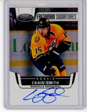 2011/12 PANINI CERTIFIED FRESHMAN SIGNATURES CRAIG SMITH AUTO #186