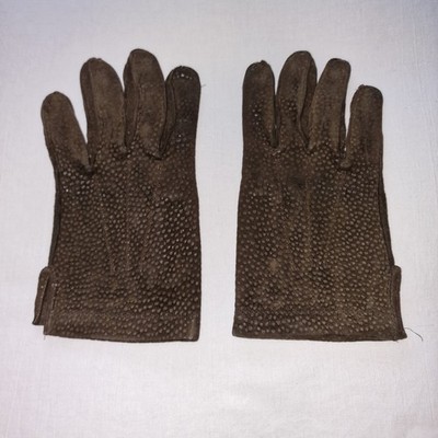 Lederhandschuhe von peccary Herren dunkelbraun, unifarben, Gr. M