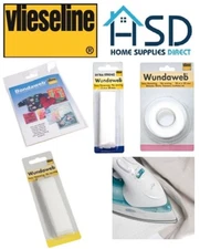 Strong Iron Wundaweb Hemming Web Wonderweb Hem No Sewing Fabric Tape 20mm