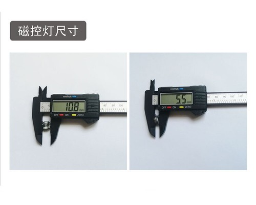2pcs Magnetron lamp DIY model plus light highlight led timing light off group - Picture 4 of 5