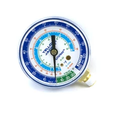 Yellow Jacket 49016 2-1/2" Compound Gauge, °F, psi, R-22/134a/404A