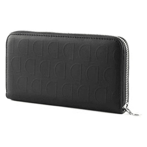 Portafoglio Desigual Nero Lazarus Zip Around 20SAYP14 Donna Regalo Portafogli... - Immagine 4 di 4