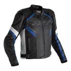 RST Sabre Airbag Leather Black White Blue