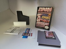 JEOPARDY 25th Anniversary edition Game for Nintendo NES CIB Complete #E33