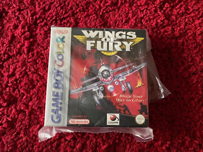 WINGS OF FURY NINTENDO GameBoy Color GBC Free Region CIB Englisch Deutsche Fr...