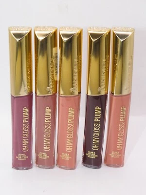 RIMMEL OH MY GLOSS VOLUME & HIGH SHINE LIP PLUMP GLOSS - CHOOSE SHADE