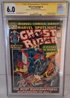 Marvel Spotlight #5 1972 CGC 6.0 (1st app of Ghost Rider) Signed by Stan Lee