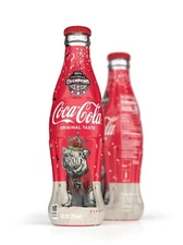 Georgia Bulldogs 2021 UGA National Championship Coca-Cola Glass Single Bottle