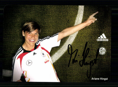 Ariane Hingst DFB autograph card 2007 original signed