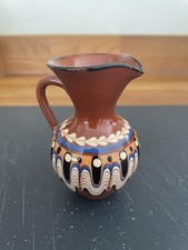 Bulgarian Troyan Pottery Jug - 80mm High