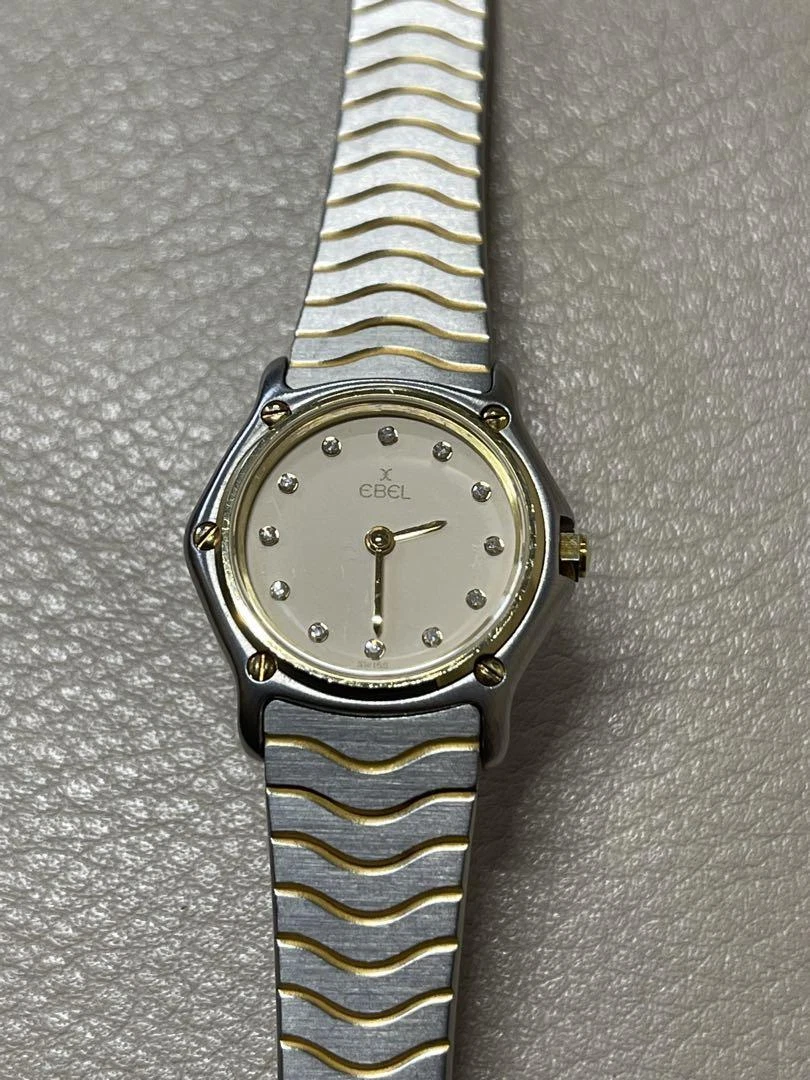 EBEL Classic Wave Watch Quartz Women s 23mm Swiss Made