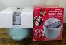 Brentwood 1 Quart Ice Cream and Sorbet Maker