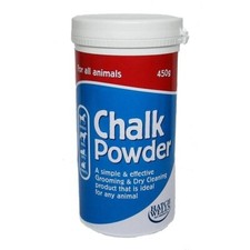 WHITE CHALK 450GM SHOWING EQUESTRIAN HORSE PONY CATTLE SHEEP * FREE POSTAGE*