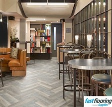 Sierra Exempla  LVT Vinyl Gluedown Berkley Oak Parquet Half Price +FREE DELIVERY