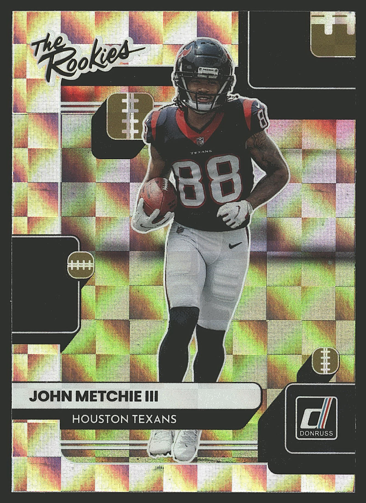 John Metchie Panini Donruss the Rookies #TR17 Base