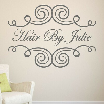 Beauty Salon Wall Sticker Beautiful Lady Hairdresser For Lady's Red Lips Vinyl Makeup Sticker Hair Hairdo Barbers Decal I.499362108