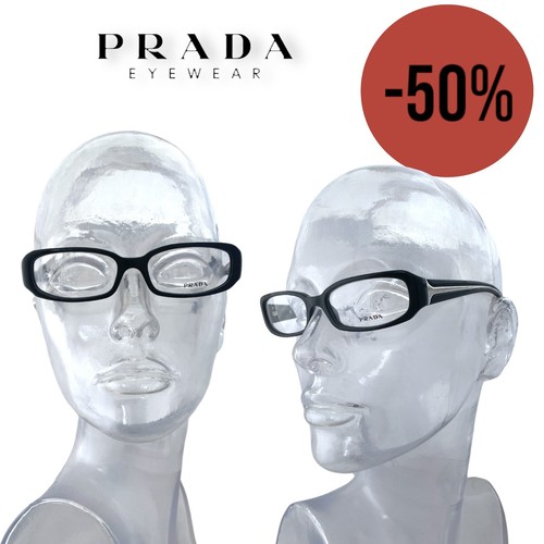 PRADA occhiali da vista VPR 05L 1AB-101 53 16 135 eyewear Made in Italy CE - Foto 2 di 11