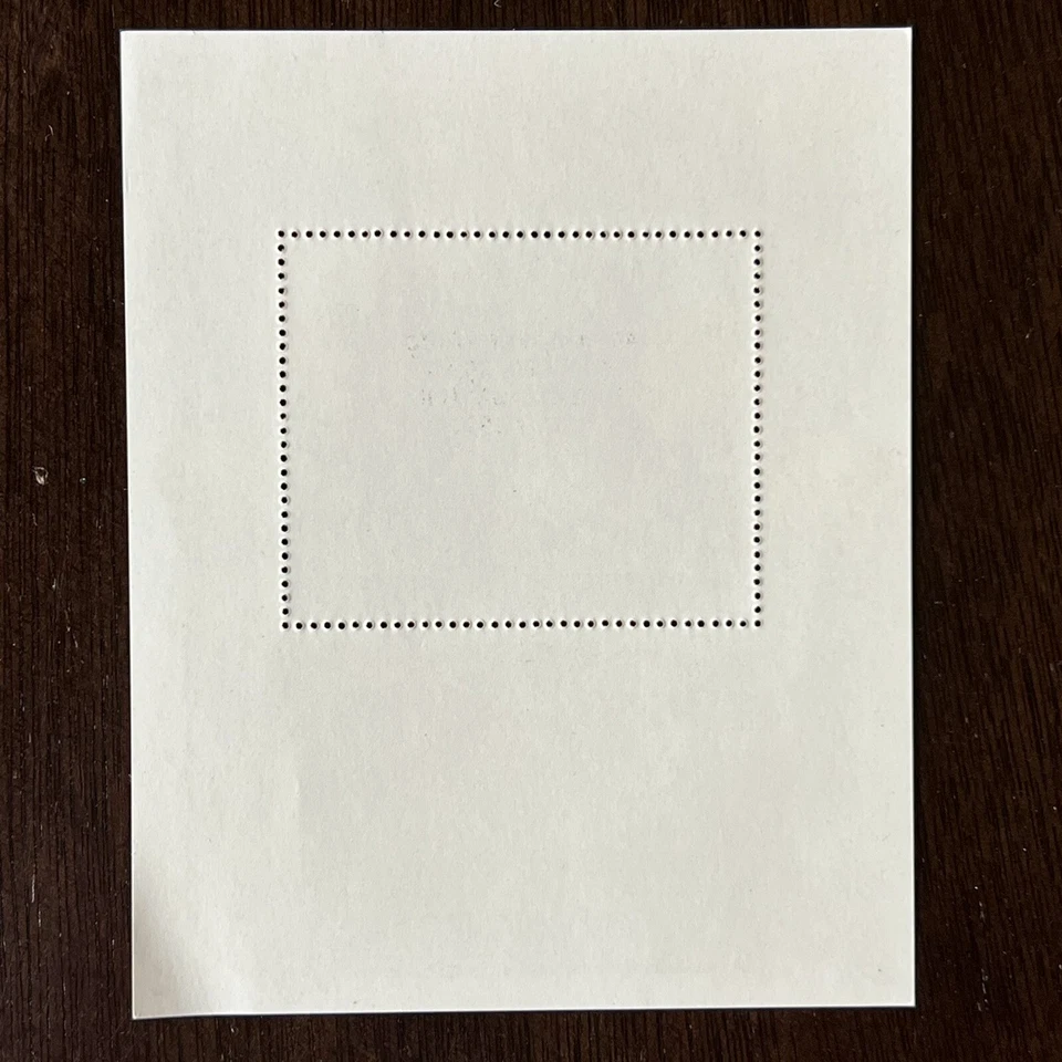 1978 GUINEA-BISSAU AFRICA MINT SOUVENIR SHEET STAMP 25TH ANNIVERSARY - image 3 of 3