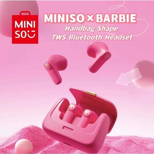 Barbie Miniso airpods Bluetooth TWS Earphones Earbuds Y2K barbiecore