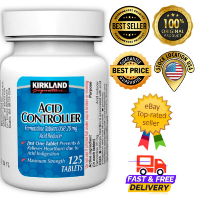 #ad Kirkland Signature Acid Controller 20 mg 125 Ct $44.99