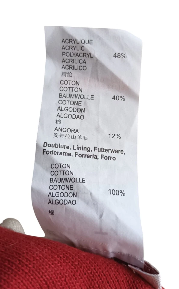 Bonnet Kenzo Kids coton enfant garçon écru  T1 neuf - Photo 4/4