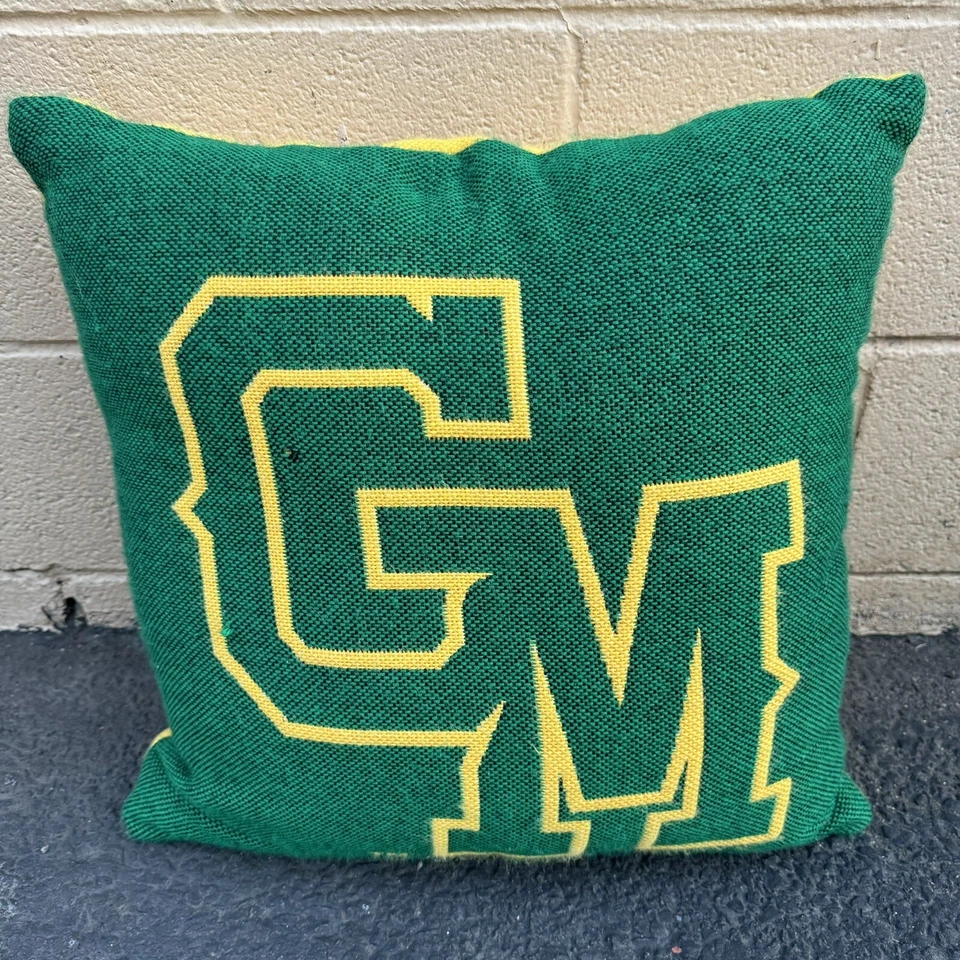 George Mason University “WE ARE MASON” Decorative Doubled Sided Pillow Preowned - Изображение 2 из 3