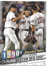 2020 Topps Series 2 Baseball Decades' Best Boston Red Sox