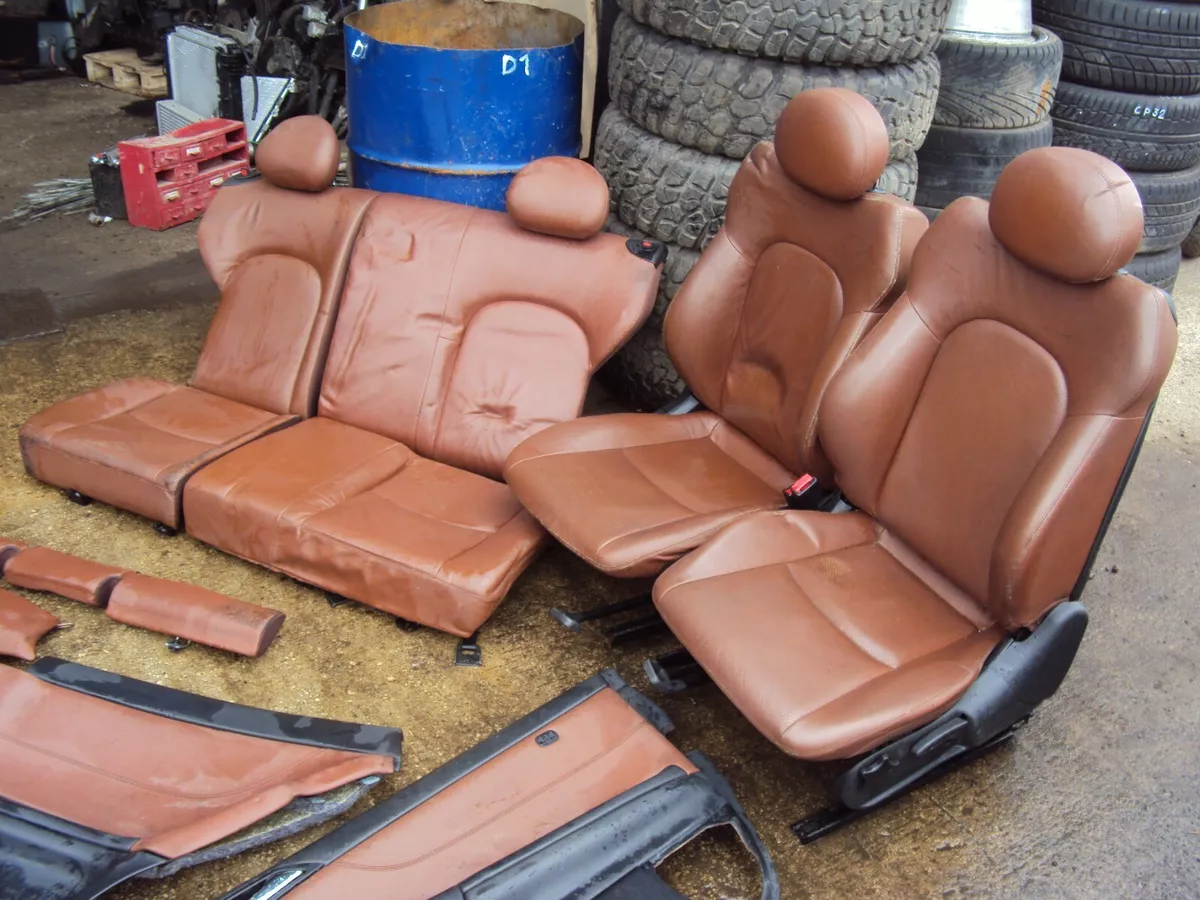 Mercedes leather on sale seats for sale