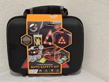 Smartgear 7 Piece Auto Safety Kit w/ Jumper Cables, Gauge, Thermal blanket
