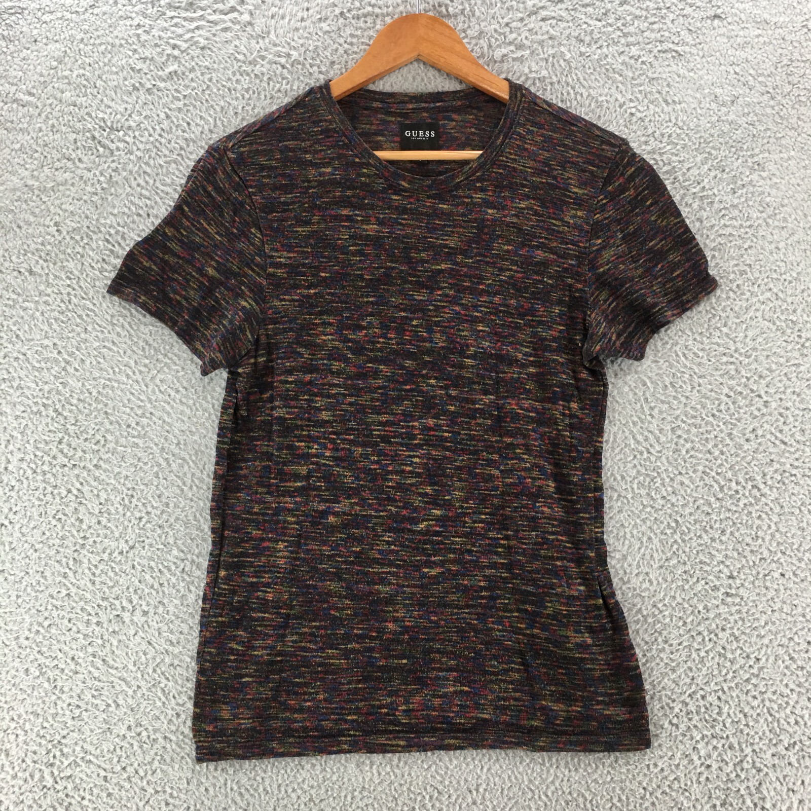 Guess Basic Tee Tshirt Womens Small Multicolor Kn… - image 1